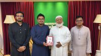 ডা. শফিকুর রহমানের সঙ্গে ডাকসু নেতাদের সাক্ষাৎ