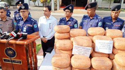 গাজীপুরে ৮৮ কেজি গাঁজাসহ নারী গ্রেফতার