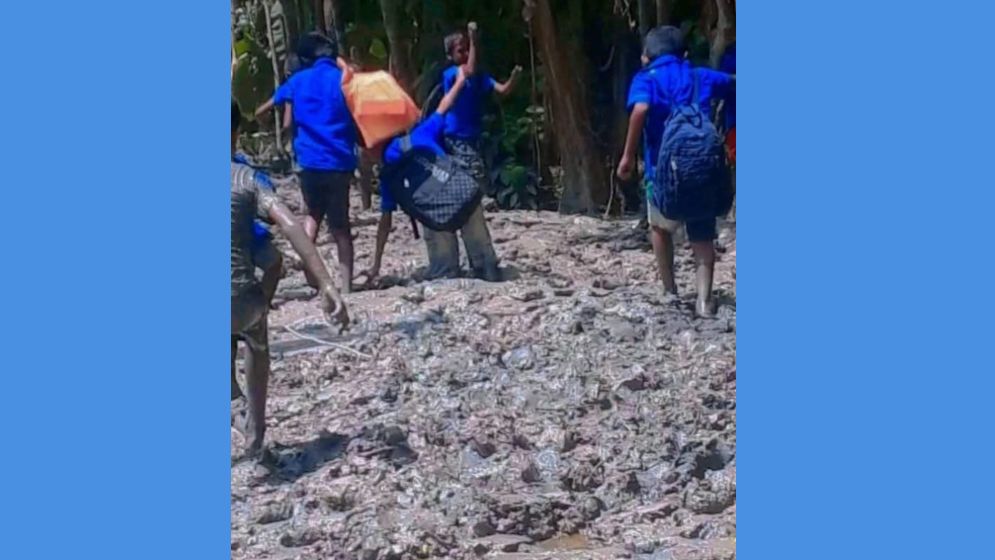 বছরের পর বছর কেটেছে আশ্বাসে, কাঁচা সড়কে নাকাল নলুয়াবাগীর মানুষ