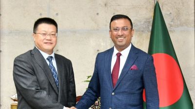 চীনের বিদায়ী রাষ্ট্রদূতের সঙ্গে পররাষ্ট্র প্রতিমন্ত্রীর সাক্ষাৎ