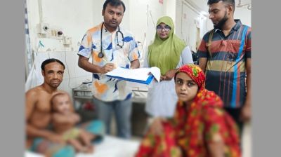 দুধের জন্য কাঁদছিল ৭ মাসের হুসাইন, দাদির আকুতিতে সাড়া দিলেন ডা. জুবাইদা