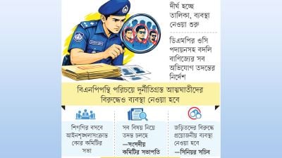 পুলিশে ষড়যন্ত্রকারীরা চিহ্নিত