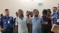 অস্ত্র নিয়ে হাজিরা দিতে গেলেন তারা ১১ জন, অতঃপর...