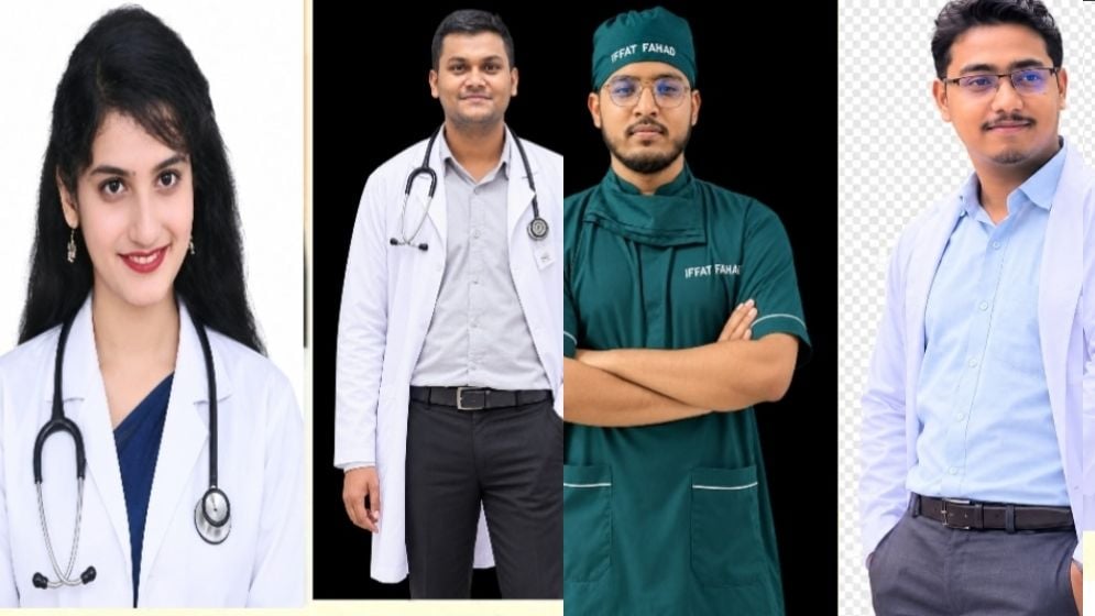 একই ব্যাচের চার বন্ধুই ডাক্তার