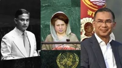 জাতিসংঘের মঞ্চে জিয়া পরিবারের তৃতীয় সদস্য