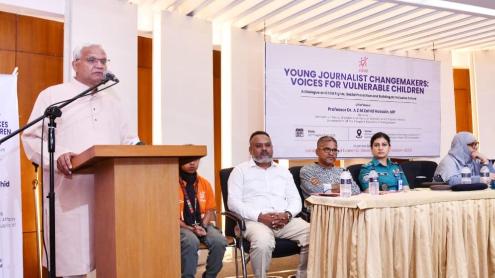 কোনো শিশুই শিক্ষার বাইরে থাকবে না: সমাজকল্যাণমন্ত্রী