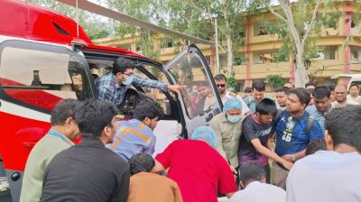 দুর্ঘটনায় আহত রুয়েট ছাত্র, এয়ার অ্যাম্বুলেন্সে ঢাকায় পাঠাল প্রশাসন