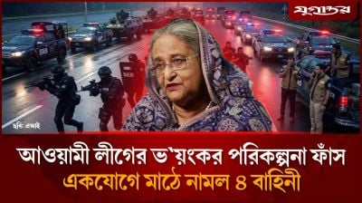 আওয়ামী লীগের ভয়ংকর পরিকল্পনা ফাঁস, একযোগে মাঠে নামল ৪ বাহিনী