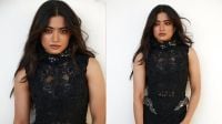 কালো গাউনে বাজিমাত রাশমিকার
