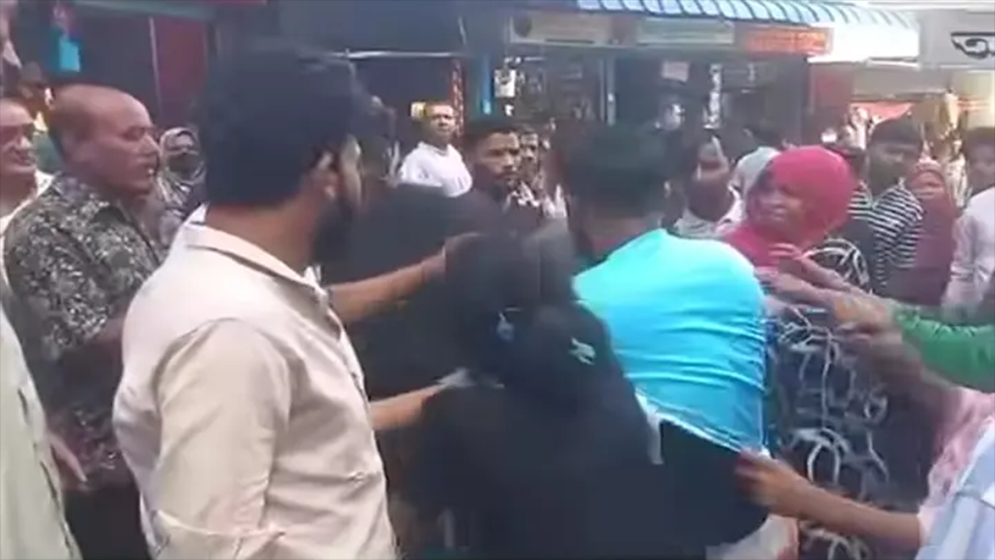 নারীকে টেনেহিঁচড়ে মাইক্রোবাসে তোলার সেই ঘটনার বিষয়ে যা জানা গেল
