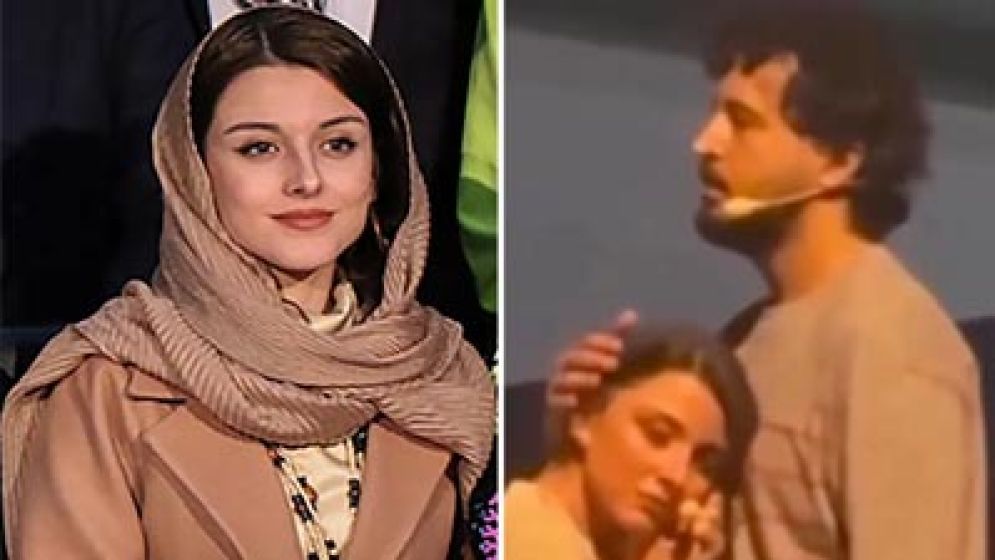 অভিনেতার বুকে মাথা রাখায় মামলা