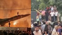 ভারতে রাস্তায় নেমে এলো শতশত শিক্ষার্থী, যুদ্ধবিমান-ট্যাংকে চড়ে বিক্ষোভ