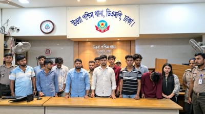 হাসিনার জন্মদিন পালনের সময় তরুণীসহ ছাত্রলীগের ১৫ নেতাকর্মী গ্রেফতার