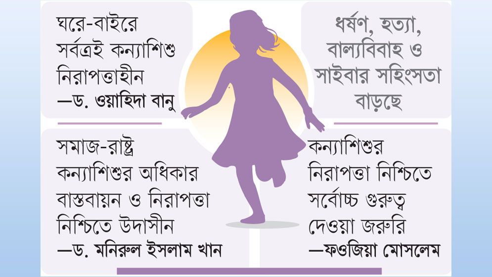তিমিরেই মেয়ের ‘নিরাপদ পৃথিবী’