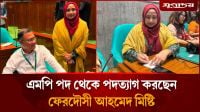 ফেরদৌসী আহমেদ মিষ্টিকে পদত্যাগের নির্দেশ দিয়েছেন প্রধানমন্ত্রী