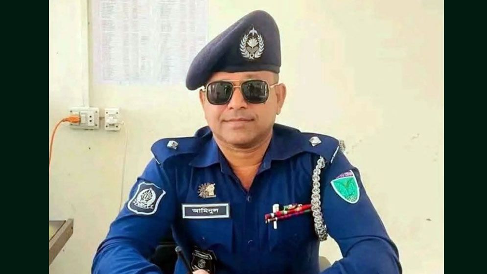 ফেঞ্চুগঞ্জ থানার পরিদর্শক আমিনুল ইসলাম আর নেই