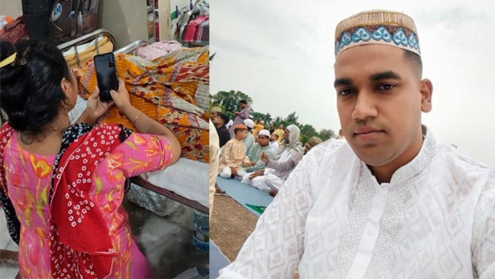 সন্তানহীন সংসারে স্বামীকে হারিয়ে দিশেহারা শাহানাজ