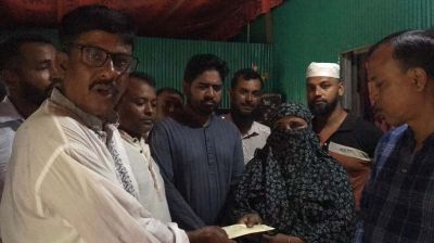 ক্যানসার আক্রান্ত রিয়াদকে হুইপ নিজানের অর্থ সহায়তা