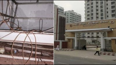 রাজধানীতে আবাসিক ভবনের লিফট ছিঁড়ে আহত ৩