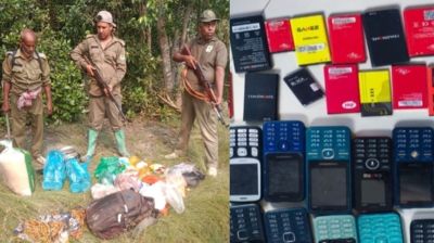 সুন্দরবনের গহীন থেকে ১৪ মোবাইল ফোন উদ্ধার