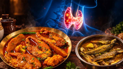 থাইরয়েড নিয়ন্ত্রণে ওষুধ কমিয়ে পাতে রাখুন এই ৫ মাছ