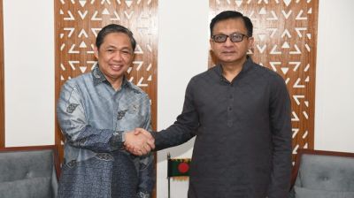 ইন্দোনেশিয়ার সঙ্গে বাণিজ্য ১০ বিলিয়ন ডলারে নিতে চায় বাংলাদেশ