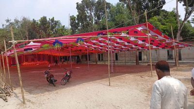গুরুদাসপুরে ১৪৪ ধারা উপেক্ষা করে জলসার প্যান্ডেল