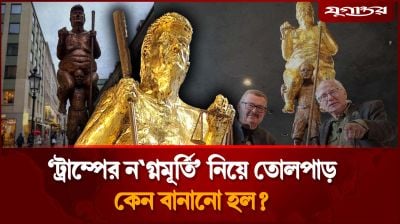 এবার ‘ট্রাম্পের ন'গ্নমূর্তি’ নিয়ে তোলপাড়