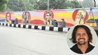 শিল্পকলা একাডেমির দেয়ালে ‘ভারতীয়দের’ প্রতিকৃতি, একহাত নিলেন ব্রাত্য রাইসু