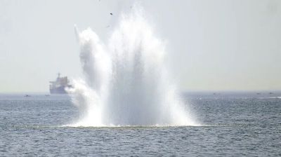 হরমুজে শক্তিশালী বিস্ফোরণ