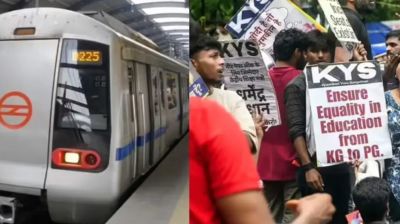 বিক্ষোভে উত্তাল দিল্লি, ৫৭ মেট্রো স্টেশনে প্রবেশপথ বন্ধের প্রস্তাব