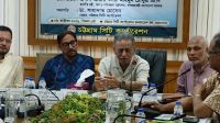 সমন্বিত পরিকল্পনার মাধ্যমে জলাবদ্ধতার সমাধান নিশ্চিত করতে হবে: অর্থমন্ত্রী