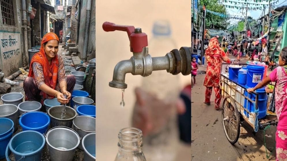 পাঁচ হাজার মুসলিমের খাবার পানি বন্ধের অভিযোগ বিজেপি সরকারের বিরুদ্ধে
