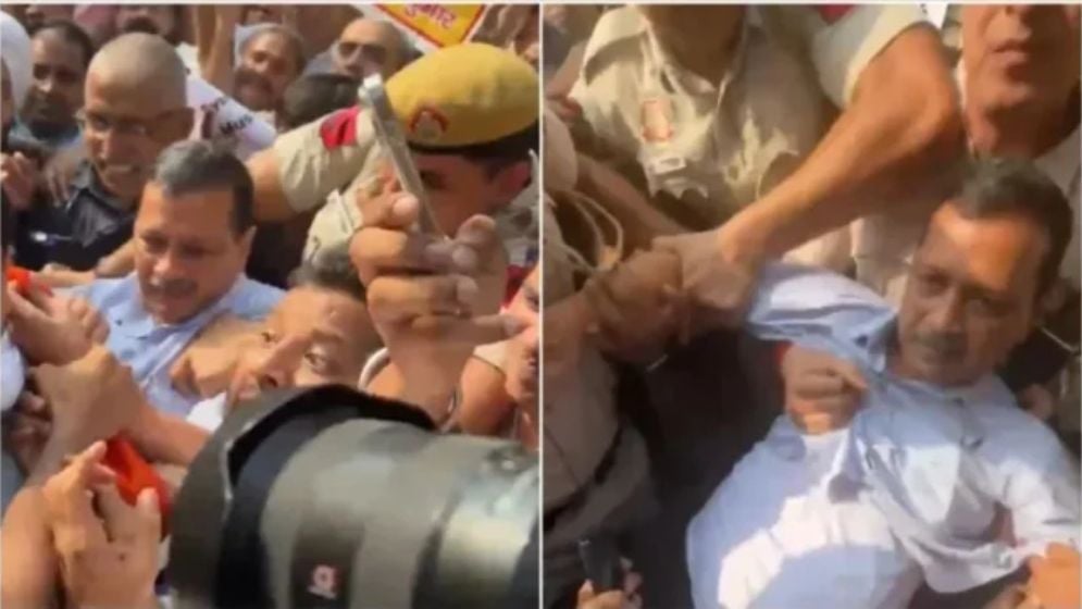 দিল্লিতে আটক সাবেক মুখ্যমন্ত্রী কেজরিওয়াল