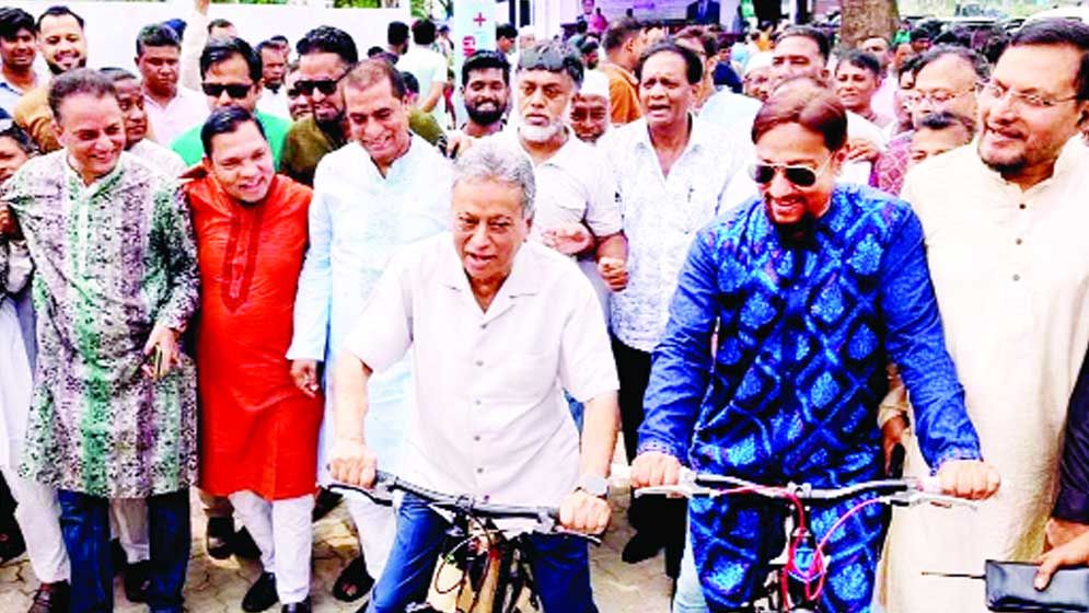 ক্রমান্বয়ে আরও সাইকেল ট্র্যাক হবে : অর্থমন্ত্রী