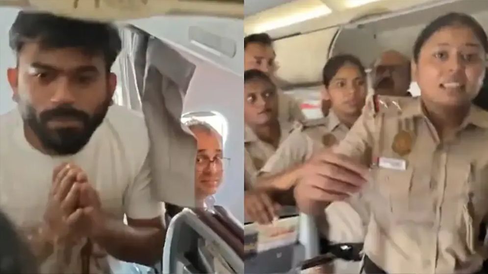 যেভাবে বিমানের ভেতর থেকে আটক করা হয় ককরোচ পার্টির প্রধানকে