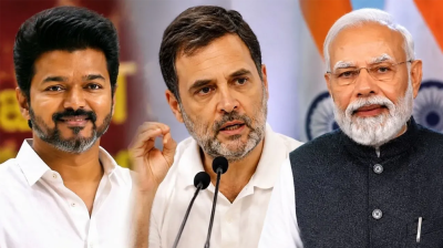 রাহুলের সঙ্গে মধ্যাহ্নভোজ, মোদির সঙ্গে মেট্রোযাত্রা: দুই মেরুর রাজনীতির মাঝে বিজয়