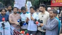 প্রতিমন্ত্রীর পদত্যাগসহ ৫ দফা দাবিতে জাতীয় যুবশক্তির বিক্ষোভ
