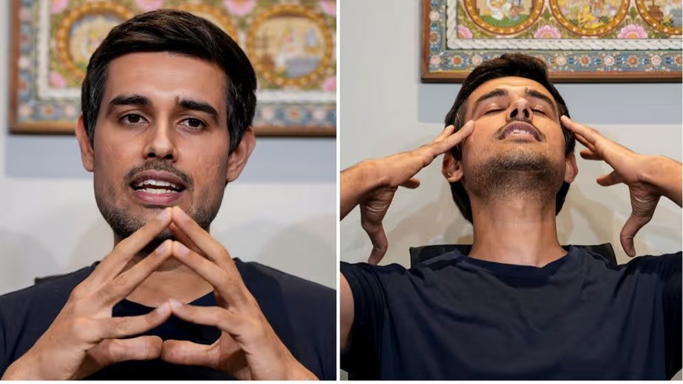 বাড়ির বাইরে ৫০ পুলিশ, ‘গৃহবন্দি’ ধ্রুব রাঠি!