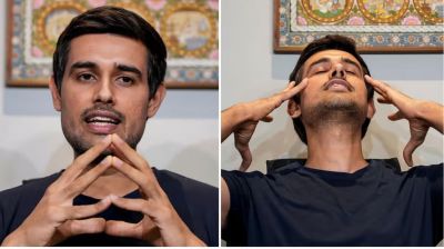 বাড়ির বাইরে ৫০ পুলিশ, ‘গৃহবন্দি’ ধ্রুব রাঠি!
