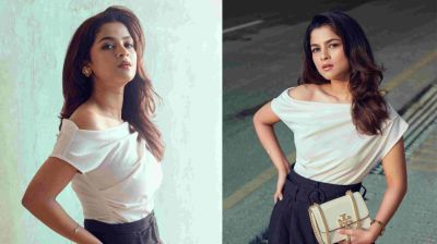 নতুন গ্ল্যামারাস লুকে সাদিয়া আয়মান