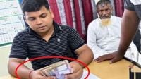 ঘুস নেওয়ার ভিডিও ভাইরাল, হাজীগঞ্জে ভূমি অফিসের কর্মচারী বরখাস্ত