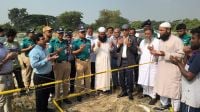 কেরানীগঞ্জে অস্থায়ী বাস টার্মিনাল উদ্বোধন, চলবে ১৯ জেলার বাস