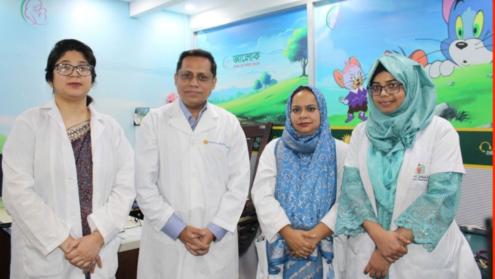 আলোকের বিশেষ শিশু স্বাস্থ্য ক্যাম্প, বিনামূল্যে সেবা পেল শিশুরা