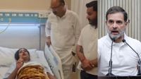 রাহুল গান্ধীর বিরুদ্ধে অন্তঃসত্ত্বা সাংবাদিককে ধাক্কা দেওয়ার অভিযোগ