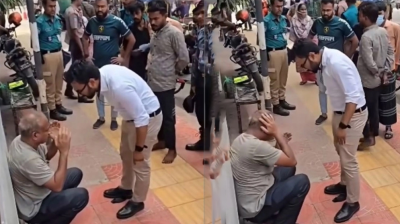 বয়স্ককে মারধরের ভিডিও ভাইরাল, নেপথ্যে যে ঘটনা