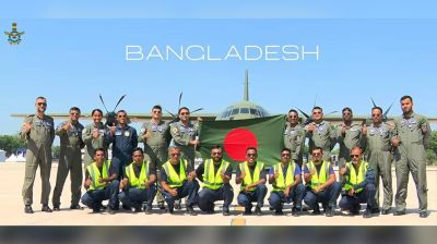 ভারতের বহুজাতিক বিমান মহড়ায় প্রথমবারের মতো অংশ নিল বাংলাদেশ
