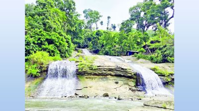 অরণ্যঘেরা পালং খিয়াং ঝরনার মায়া