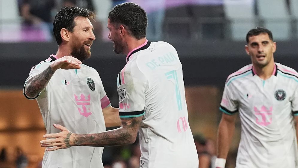 মেসির অ্যাসিস্টে দে পলের গোল, টানা তৃতীয়বার প্লে-অফে মিয়ামি