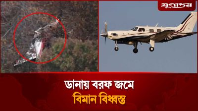 ডানায় বরফ জমে যুক্তরাষ্ট্রে বিমান বি'ধ্ব'স্ত, নিহ'ত ৬